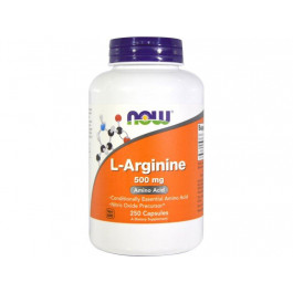 Now L-Аргінін  Foods 500 мг 250 капсул (NF0031)