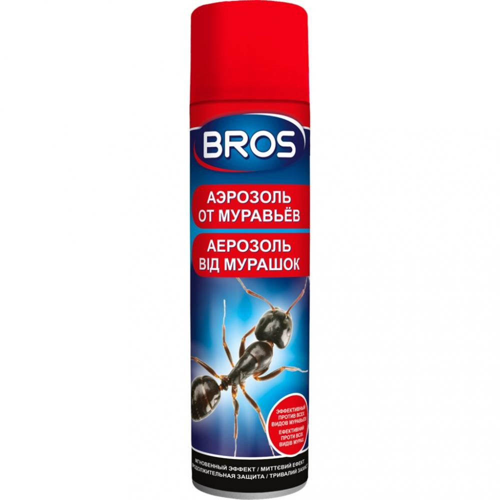 BROS Инсектицидное средство Аэрозоль от муравьев 150 мл (5904517061521) - зображення 1
