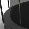 FitToSky Батут 252 см черный с внутренней сеткой, лестницей - зображення 3