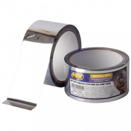 HPX Металізована клейка стрічка  Silver Tape 50 мм х 25 м (ST5025)