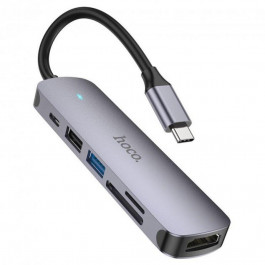 Hoco HB28 USB 3.1 Metal Gray (6931474769336)