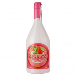 Molly's Лікер  Strawberry Irish Cream, 0,75 л (5390683100933)