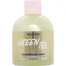   Hollyskin Гель для рук та тіла  Hands & Body Wash Green Tea Зволожувальний 300 мл (4823109700857)