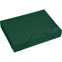 ECONOMIX Папка-бокс  А4 60мм пластикова на резинці зелена (1) №E31405-04