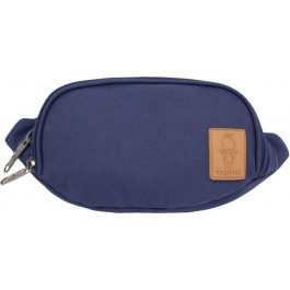 Bagland Темно-синя поясна сумка з текстилю на два відділення  (52920)