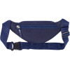 Bagland Темно-синя поясна сумка з текстилю на два відділення  (52920) - зображення 7