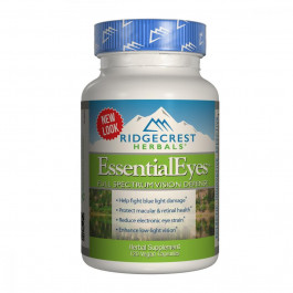 RidgeCrest Herbals Комплекс для Защиты и Улучшения Зрения, EssentialEyes, RidgeCrest Herbals, 120 гелевых капсул