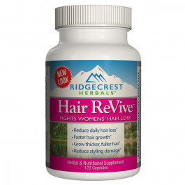 RidgeCrest Herbals Комплекс от Выпадения Волос для Женщин, Hair ReVive, RidgeCrest Herbals, 120 капсул