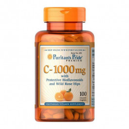 Puritan's Pride C -1000 mg with bioflavonoids and wild rose hips (100 капс)