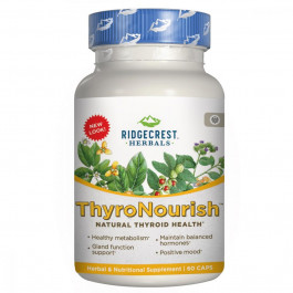 RidgeCrest Herbals RidgeCrest Herbals Thyroid Thrive, 60 Vegan Capsules (RCH191)