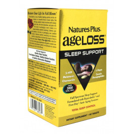 Nature's Plus Комплекс для Здорового Сна, AgeLoss, Natures Plus, 60 таблеток (NAP1193)