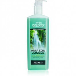 AVON Senses Amazon Jungle гель для душу для тіла та волосся для чоловіків 720 мл