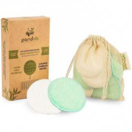   Pandoo Make-up Remover Pads Washable & Reusable багаторазові косметичні диски для видалення макіяжу 10 кс