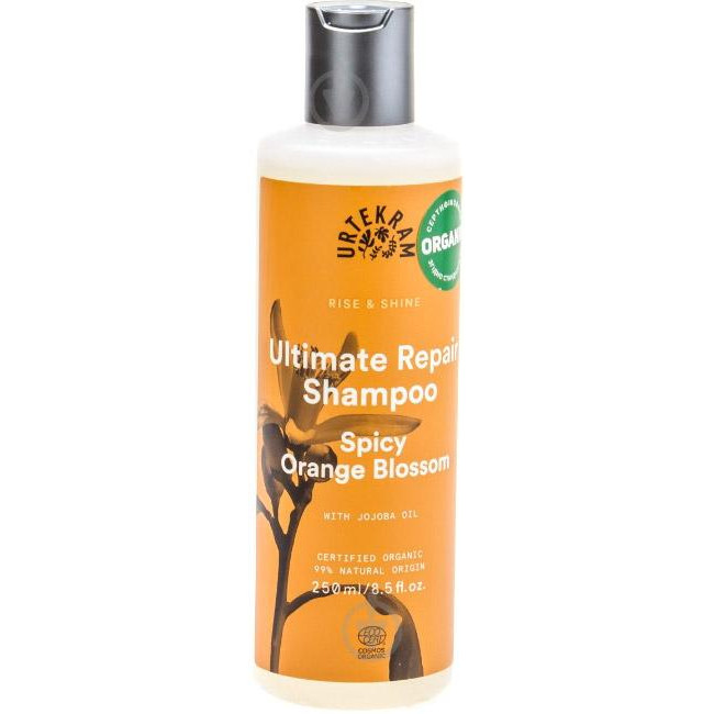 URTEKRAM Органічний шампунь  Spicy Orange Blossom Ultimate Repair Shampoo, для сухого і тонкого волосся, 250  - зображення 1