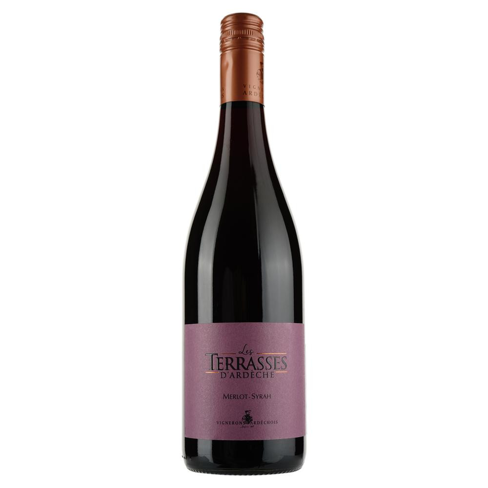 Uvica Вино  Terrasses Ardeche червоне сухе 13% 0.75 л (3274440056072) - зображення 1