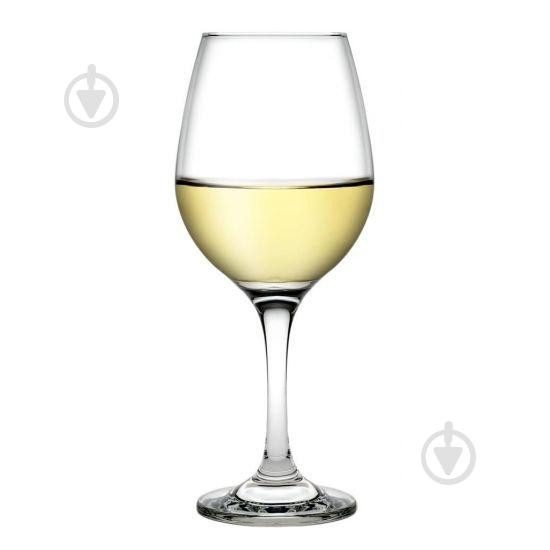 Pasabahce Набір келихів для вина  Amber 6 x 295 мл Прозорих (440255) - зображення 1