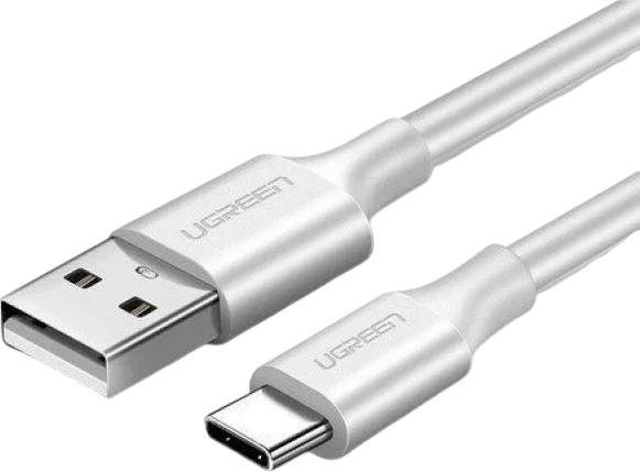 UGREEN US287 USB - Type-C 1m White (60121) - зображення 1