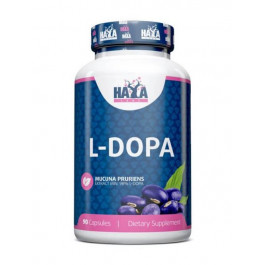 Haya Labs L-DOPA Mucuna Pruriens Extract Мукуна пекуча 90 капсул