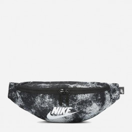 Nike Сумка бананка на пояс тканинна  HERITAGE S CROSSBODY FN0890-100 Біла/Чорна (0196974565673)