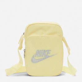 Nike Спортивна сумка планшет через плече тканина  HRITGE WSTPCK-HMN CRFT GRX FB3041-826 Жовта/Світло-сріб
