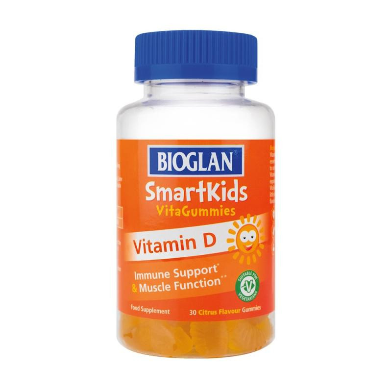 Bioglan Вітамін D для імунітету дітей від 4 років Желейки  30 шт - зображення 1