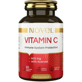 Novel Витамин C 500 мг + Ацерола №60