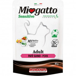 Morando MioGatto Sensitive Monoprotein Prosciutto 85 г (8007520083416)