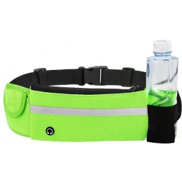 Xiamen Спортивна сумка для бігу на пояс  RanBag з кишенею на пляшку 20х10х2 см Зелений (PH050309)