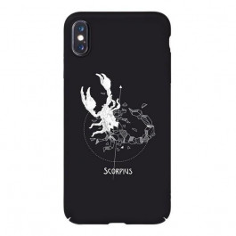   TOTO Full PC Print Case Apple iPhone X/XS #161_Scorpius Black