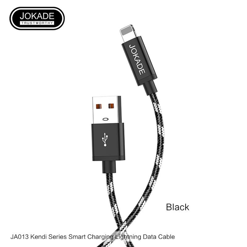 JOKADE JA013 Lightning 1m Black 5A - зображення 1