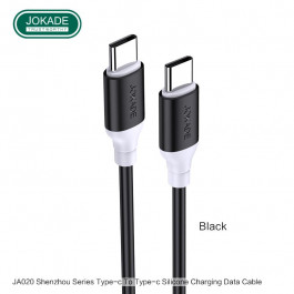 JOKADE JA020 Type-C to Type-C 1m Black 5А PD60W