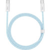 Baseus Dynamic Series Fast Charging Data Cable Type-C to Type-C 100W 1m Blue (CALD000203) - зображення 1