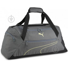 PUMA Спортивна сумка  Fundamentals Sports Bag Mineral Gray-L 090333-02 М Сірий/Зелений (4099685697519)