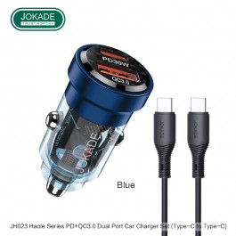 JOKADE JH023 USB+Type-C with cable Type-C to Type-C Blue