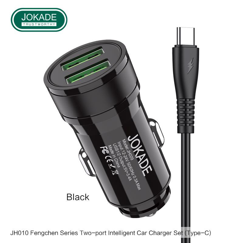 JOKADE JH009 with cable Type-C Black - зображення 1