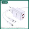JOKADE JB026 Dual port with cable Micro USB White - зображення 2