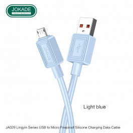 JOKADE JA029  micro USB 1m Blue 5А