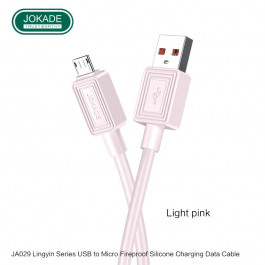 JOKADE JA029  micro USB 1m Pink 5А