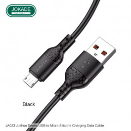 JOKADE JA023  micro USB 1m Black 3А