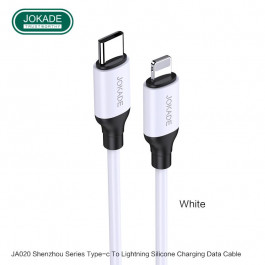 JOKADE JA020 Type-C to Lightning 1m White 5А PD20W