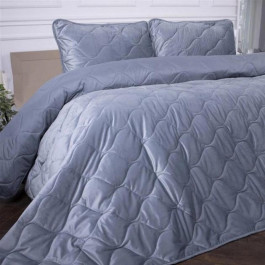 MirSon Покривало  №5052 Velor charm Dark Gray 150x210 см (2200008376895)