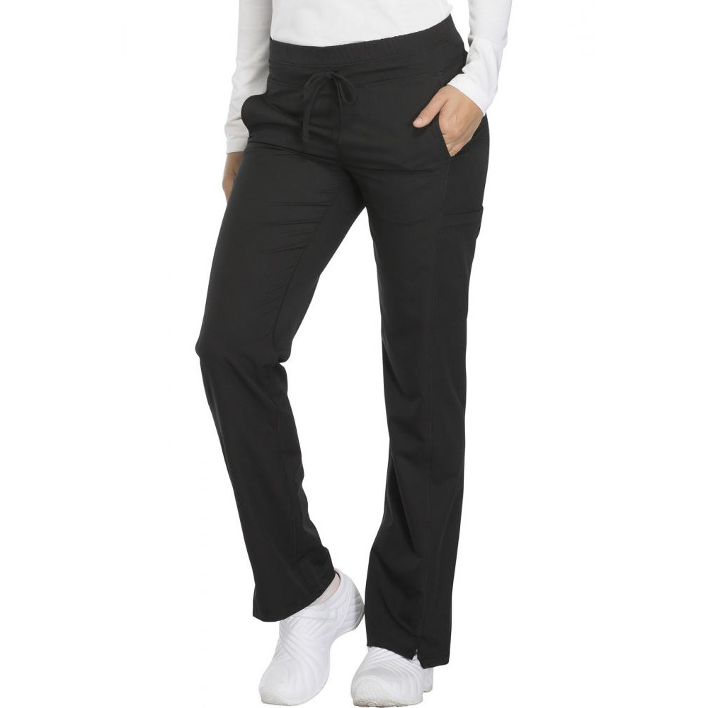 Dickies Штани жіночі на зав’язках, колір: чорний, розмір L - зображення 1