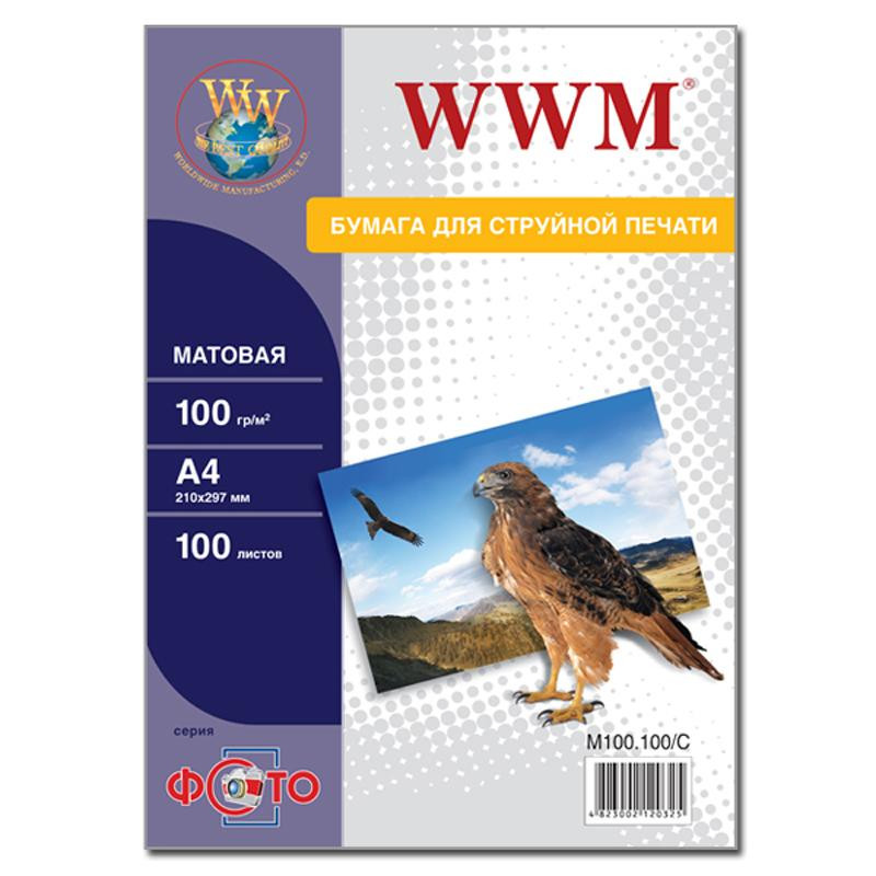 WWM 100г/м кв, А4, 100л (M100.100) - зображення 1