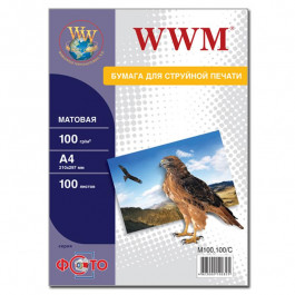 WWM 100г/м кв, А4, 100л (M100.100)