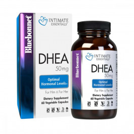 Bluebonnet Nutrition Дегідроепіандростерон, 50 мг, Intimate Essenitals, DHEA, , 60 вегетаріанських капсул