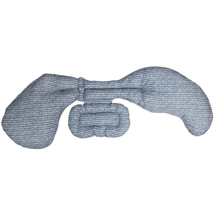 Chicco Подушка для вагітних  Boppy Total Body Поліестер Антиалергенна 165х57 см Синя (79923.82) - зображення 1