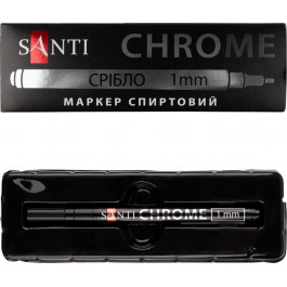 Santi Маркер  дзеркальний Chrome 1 мм Срібло (390775)