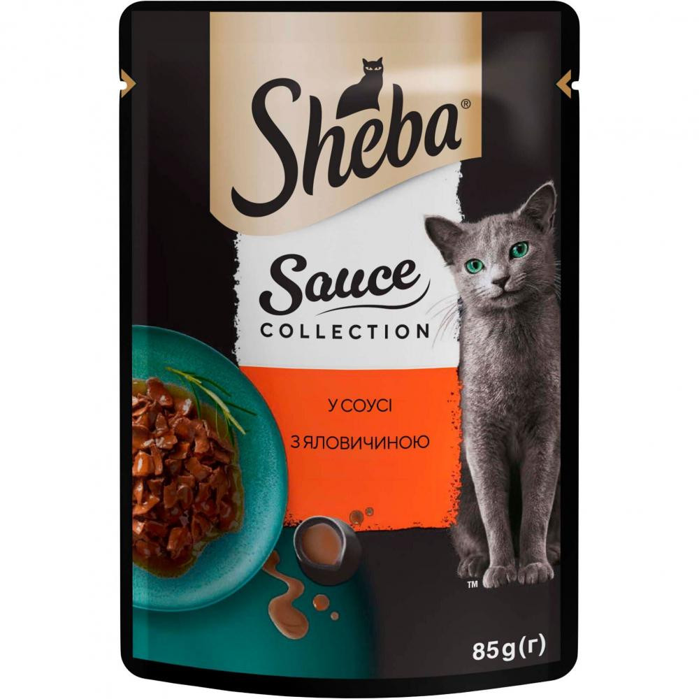 Sheba яловичина у соусі 85г (4770608264406) - зображення 1