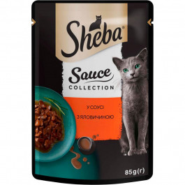 Sheba яловичина у соусі 85г (4770608264406)