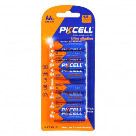PKCELL AA bat Alkaline 8шт Ultra Alkaline (6942449511263)